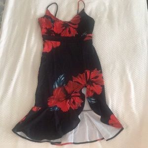 Ingriddress Safflower Printed Ruffle Wrap